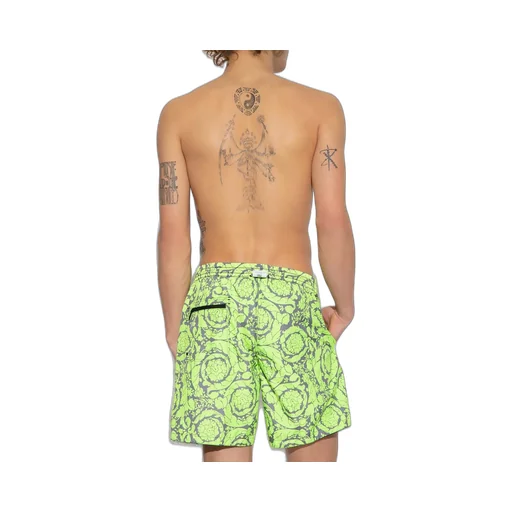 Medusa Renaissance Print Swim Shorts