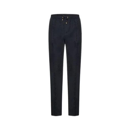 Monogrammed Track Pants