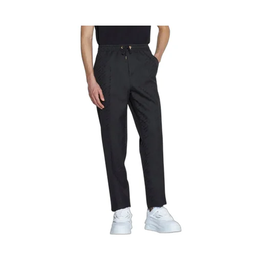 Monogrammed Track Pants
