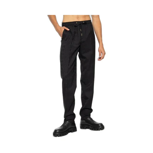 Monogrammed Track Pants