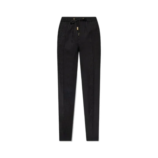 Monogrammed Track Pants