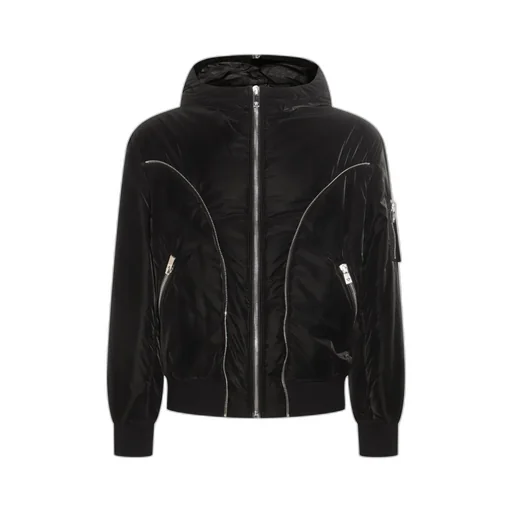 Hooded Bomber Jacket