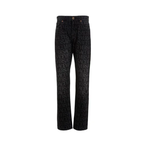 Logo Print Jeans
