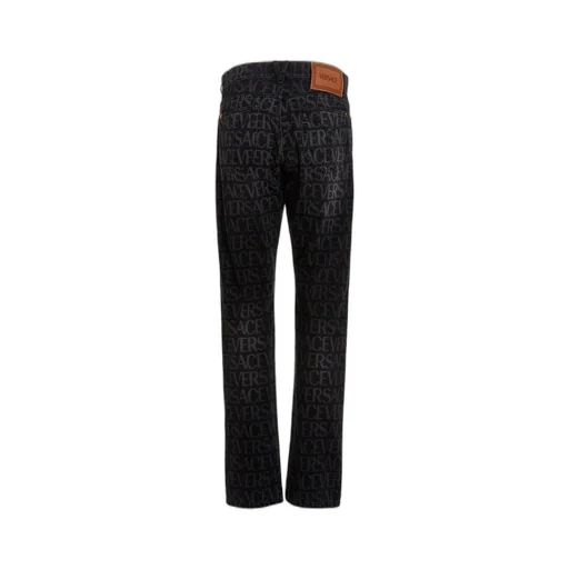 Logo Print Jeans