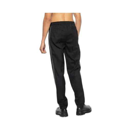 Monogrammed Track Pants