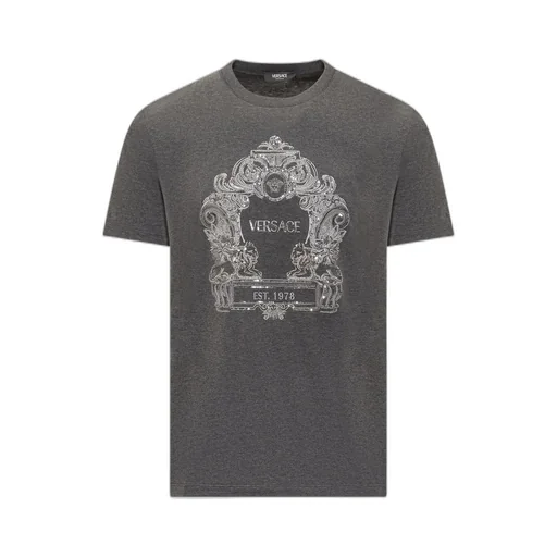 T-Shirt With Medusa Amplified Print