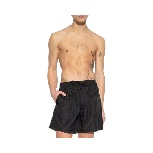 Medusa Renaissance Print Swim Shorts