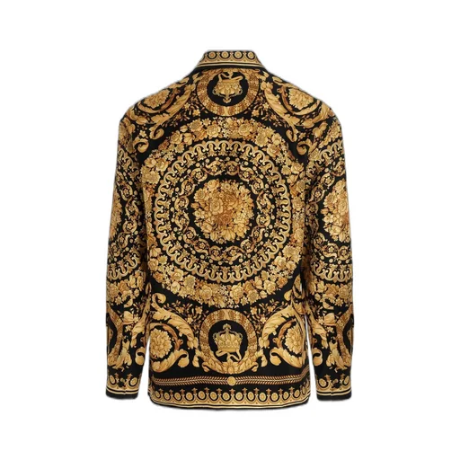 Baroque Print Silk Shirt