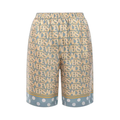 All-Over Logo Print Shorts
