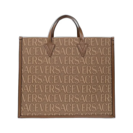 Logo Print Tote Bag
