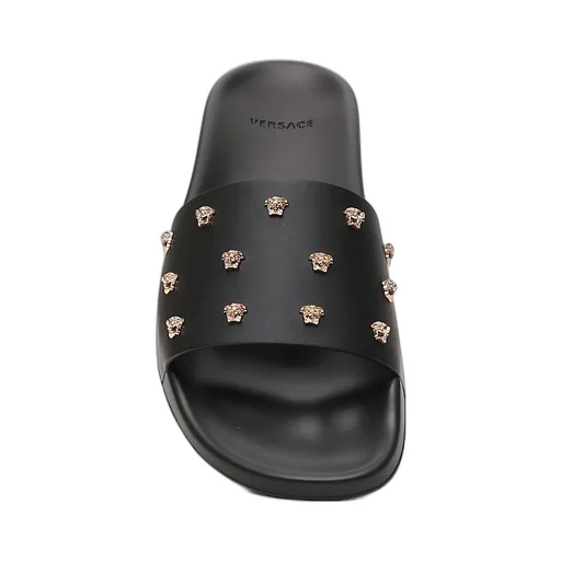 Slides With Medusa Studs
