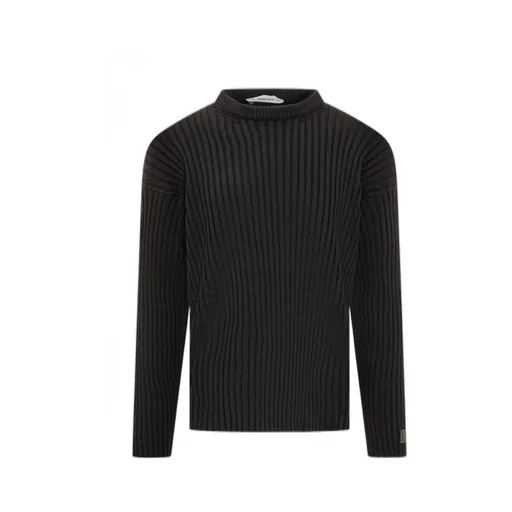 Ribbed Mock Neck Sweater