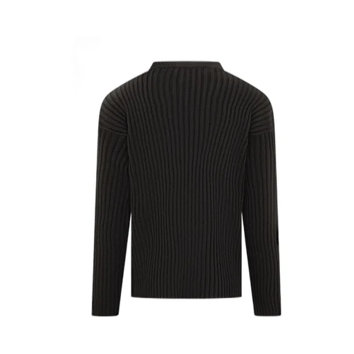 Ribbed Mock Neck Sweater