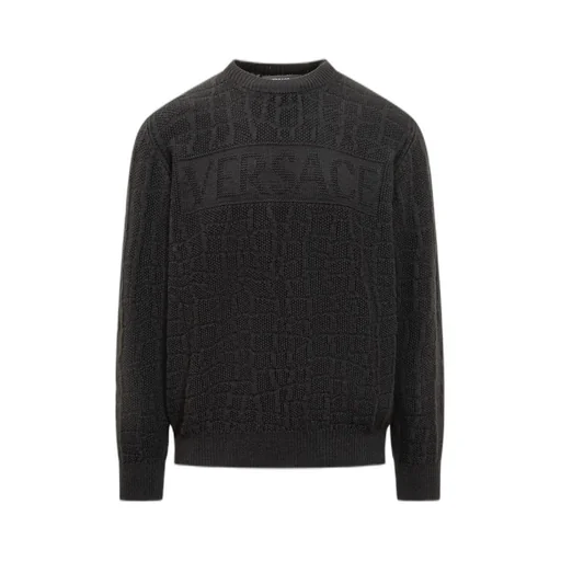 Embroidered Logo Sweater