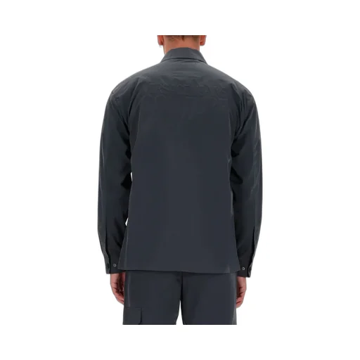 Zip-Up Cargo Shirt