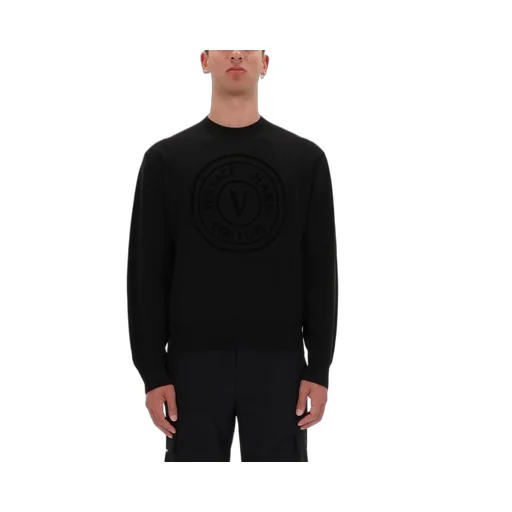 Sweater With Medusa Amplified Print