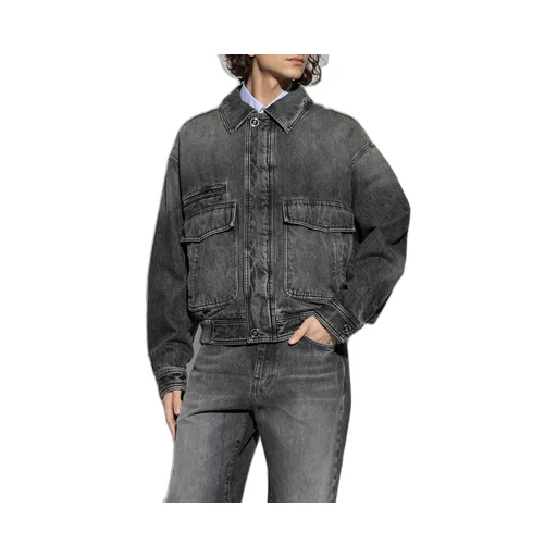 Denim Bomber Jacket