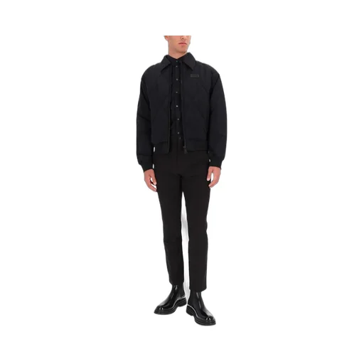 Quilted Bomber Jacket