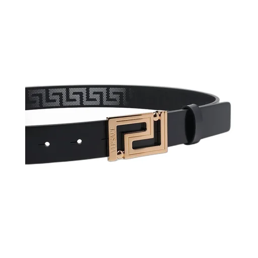 Belt With Medusa Buckle