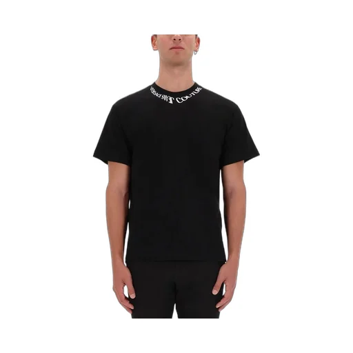 T-Shirt With Logo On Collar