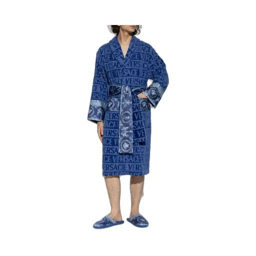 Logo Print Robe