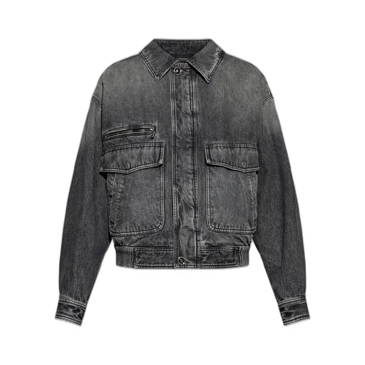 Denim Bomber Jacket