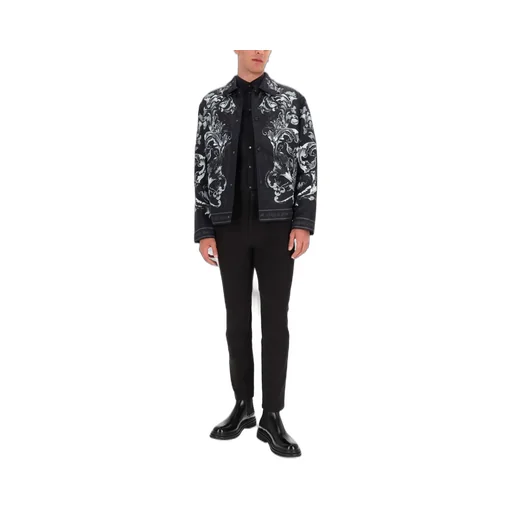 Baroque Print Bomber Jacket