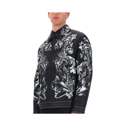 Baroque Print Bomber Jacket