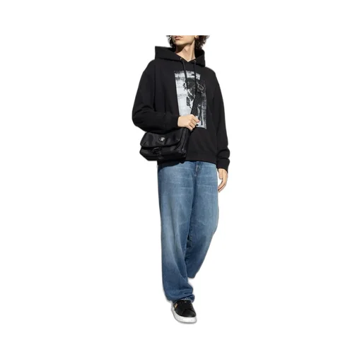 Medusa Graphic Print Hoodie