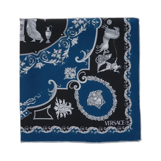 Print Silk Twill Scarf