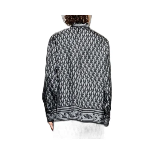 Baroque Print Silk Shirt