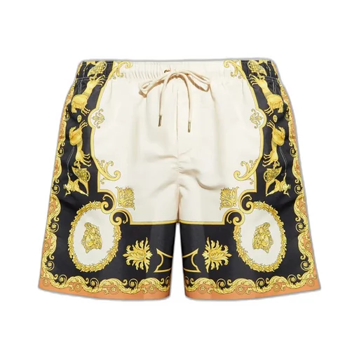 Baroque Print Swim Shorts