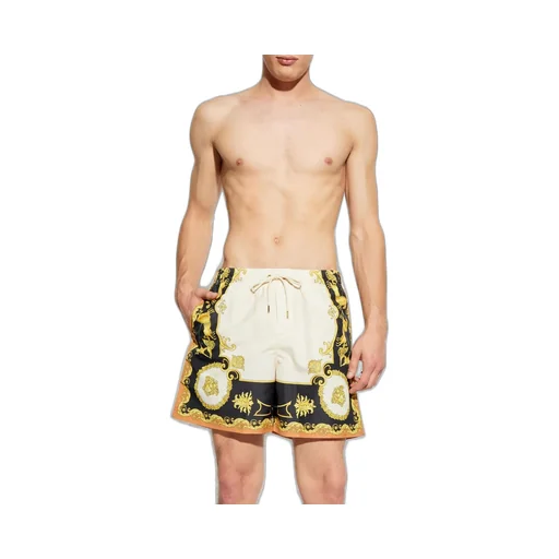 Baroque Print Swim Shorts