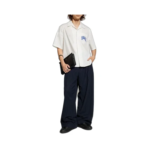 Logo Print Short Sleeve Shirt