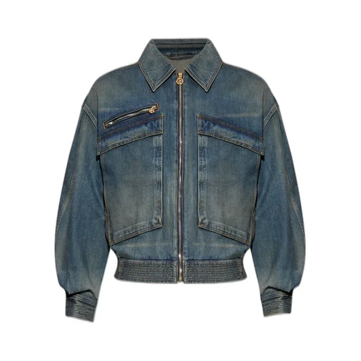 Denim Bomber Jacket