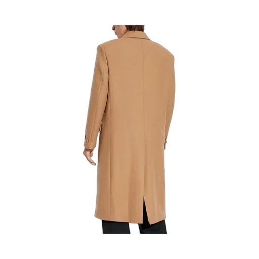 Double-Breasted Wool Coat