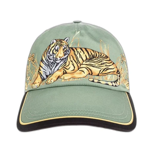 Tiger Print Baseball Cap