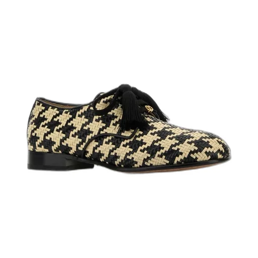 Houndstooth Loafers