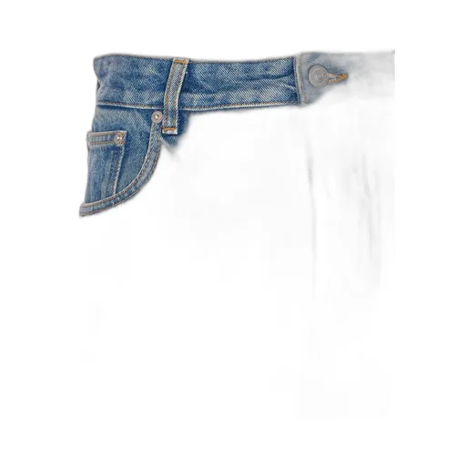 High-Rise Straight-Leg Jeans