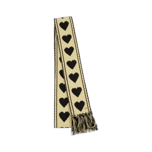 Scarf With Hearts