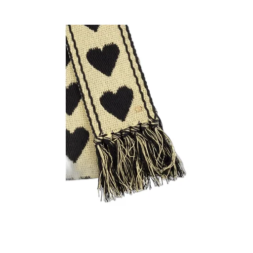 Scarf With Hearts
