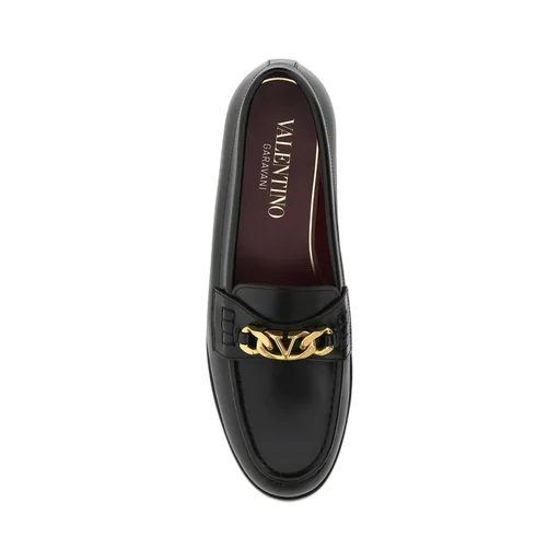 Loafers With Chain Detail