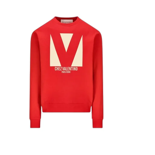 Sweatshirt With V Logo