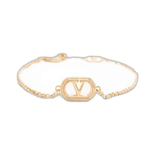 V Logo Bracelet