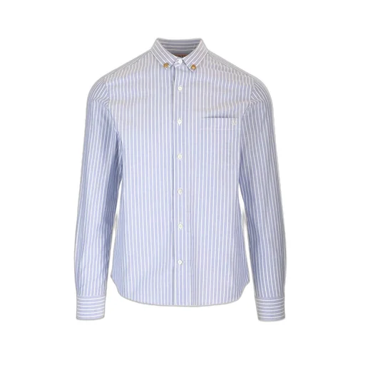 Striped Button-Down Shirt