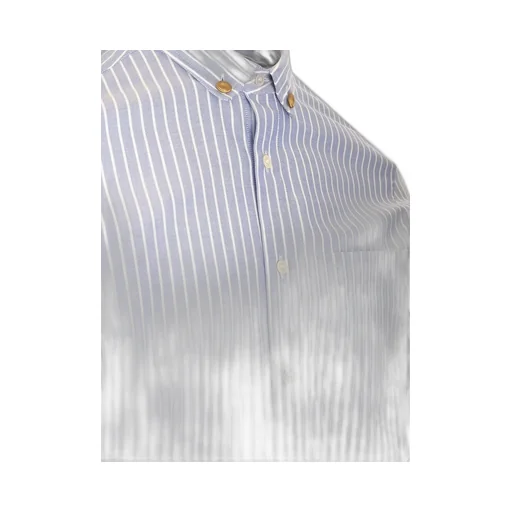 Striped Button-Down Shirt