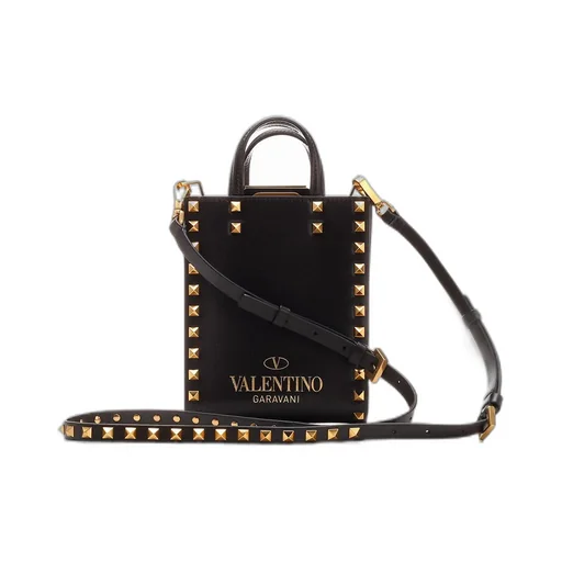 Studded Top Handle Bag