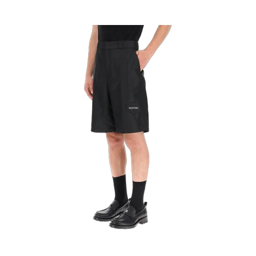Logo Print Shorts