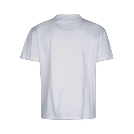 T-Shirt With V-Logo Pocket