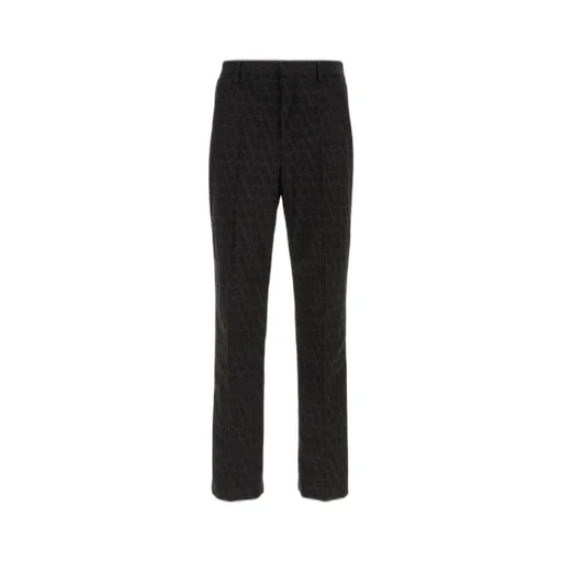 Monogram Jacquard Trousers